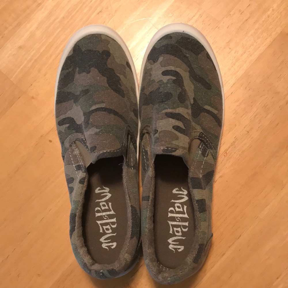 Camo Slip-on Shoes